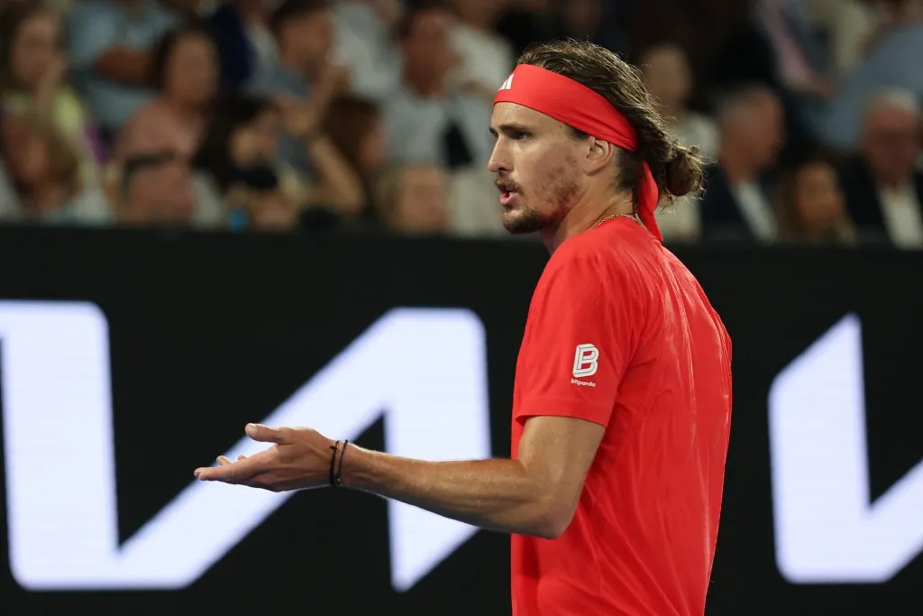 Alex Zverev pidió conocer La Bombonera. Foto: Getty Images