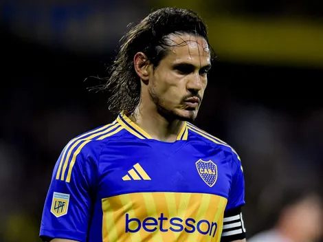 ¿Para quién fue? Cavani y una frase sobre el rendimiento de Boca que resonó fuerte: "Somos responsables"