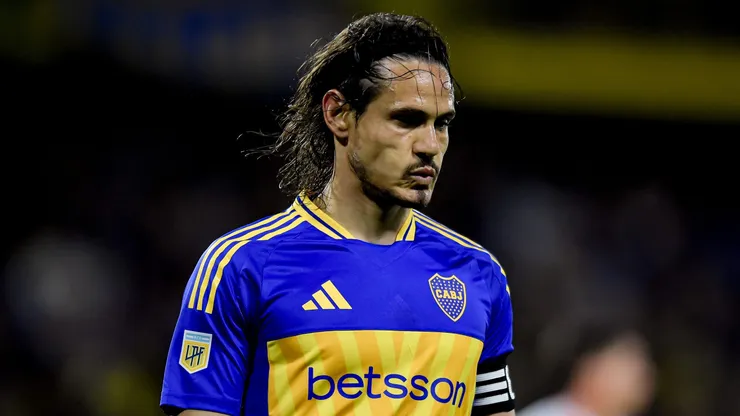 Edinson Cavani en Boca