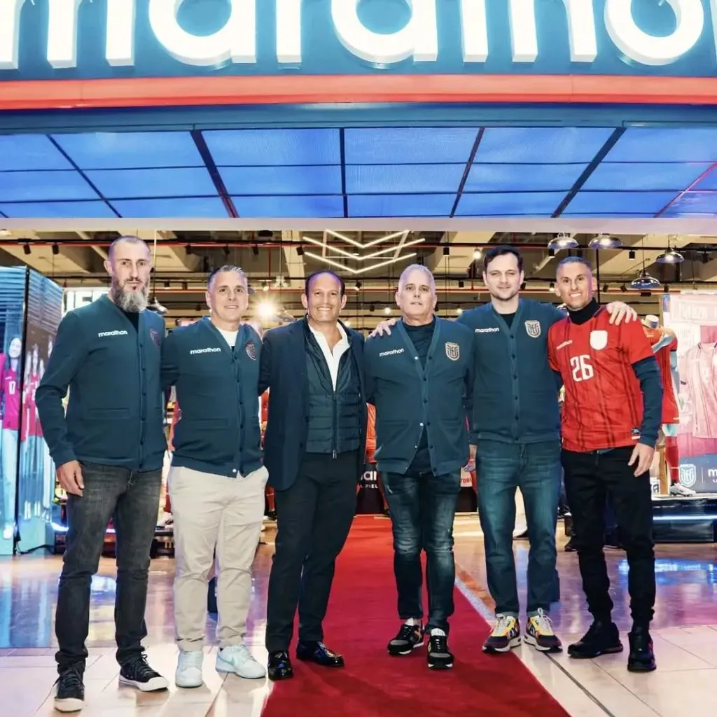 Guillermo Marino, ayudante de campo de Sebastián Beccacece. Desde septiembre de 2024 dirigen a la Selección de Ecuador.