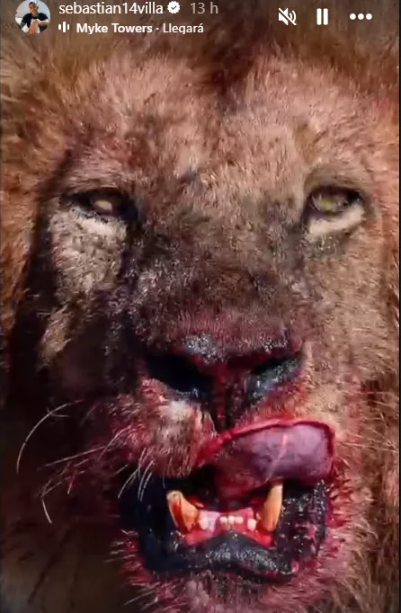 La imagen que subió Villa en sus redes. (Captura)