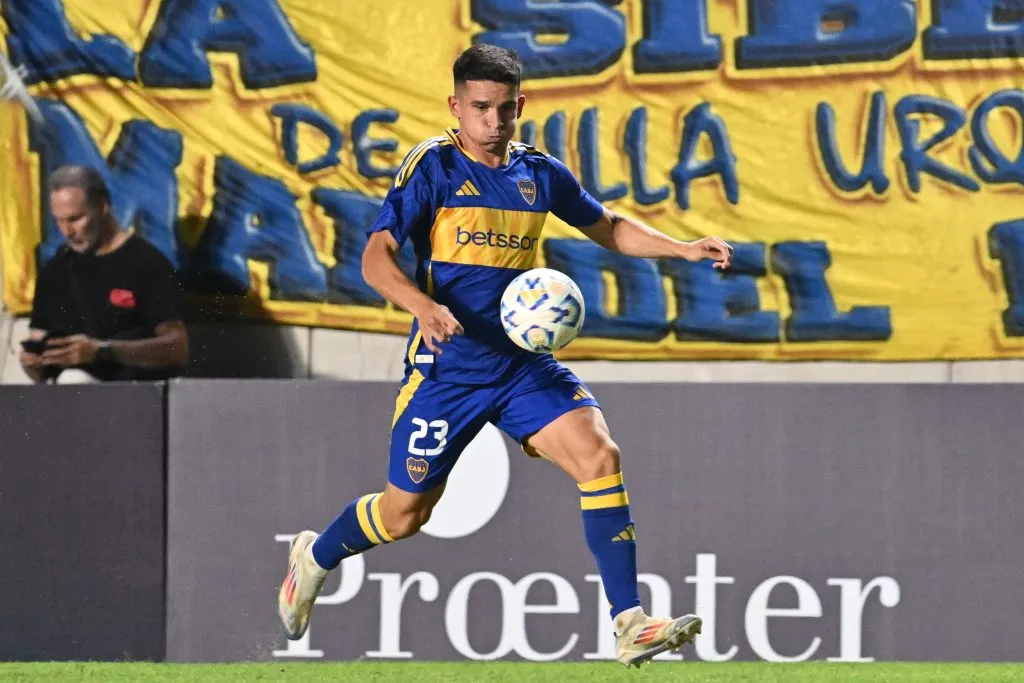 Lautaro Blanco, con chances de ser titular en Boca. (Getty)