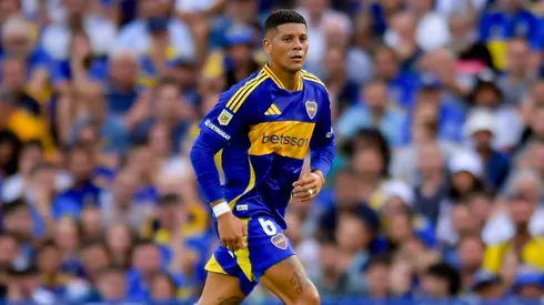Marcos Rojo, otra vez ausente en Boca.
