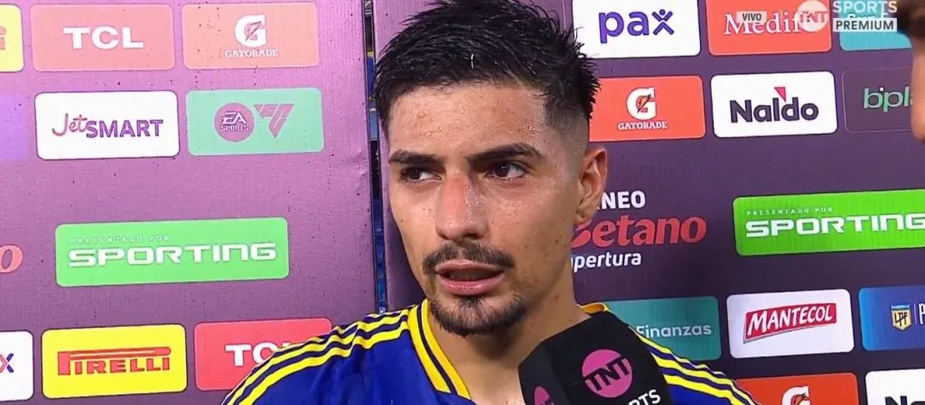 Williams Alarcón, jugador de Boca