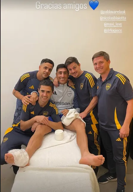 La historia de Miguel Merentiel en redes. (Captura)