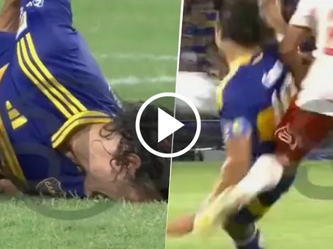 VIDEO | Así fue el momento de la lesión de Cavani y cuántos partidos podría perderse en Boca