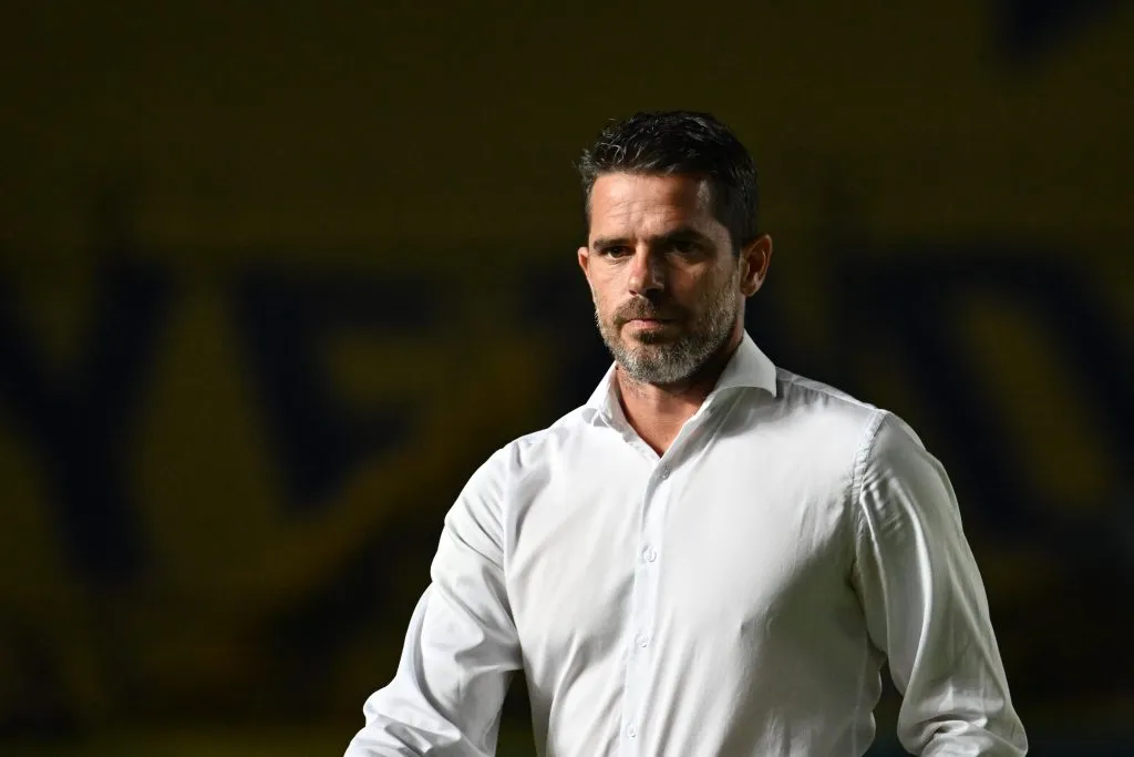 Fernando Gago, DT de Boca (Getty Images)