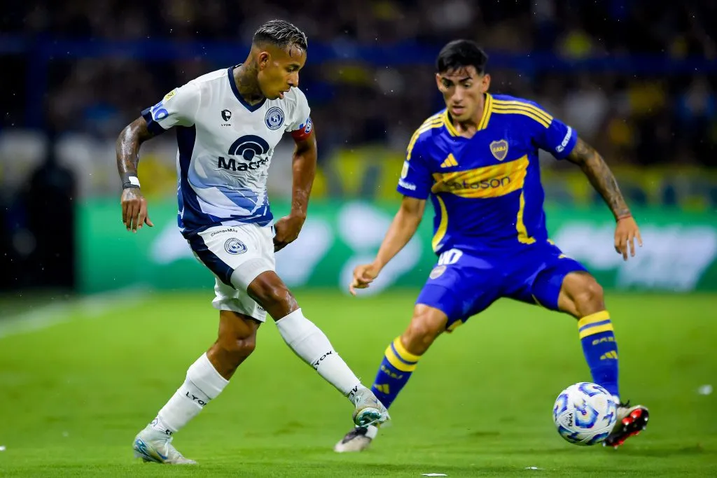 Sebastián Villa regresó a La Bombonera este martes por primera vez. (Getty Images)