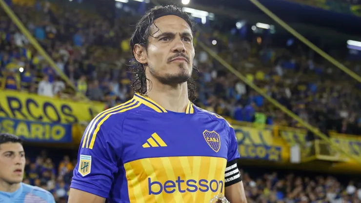 Boca confirmó la lesión de Edinson Cavani.