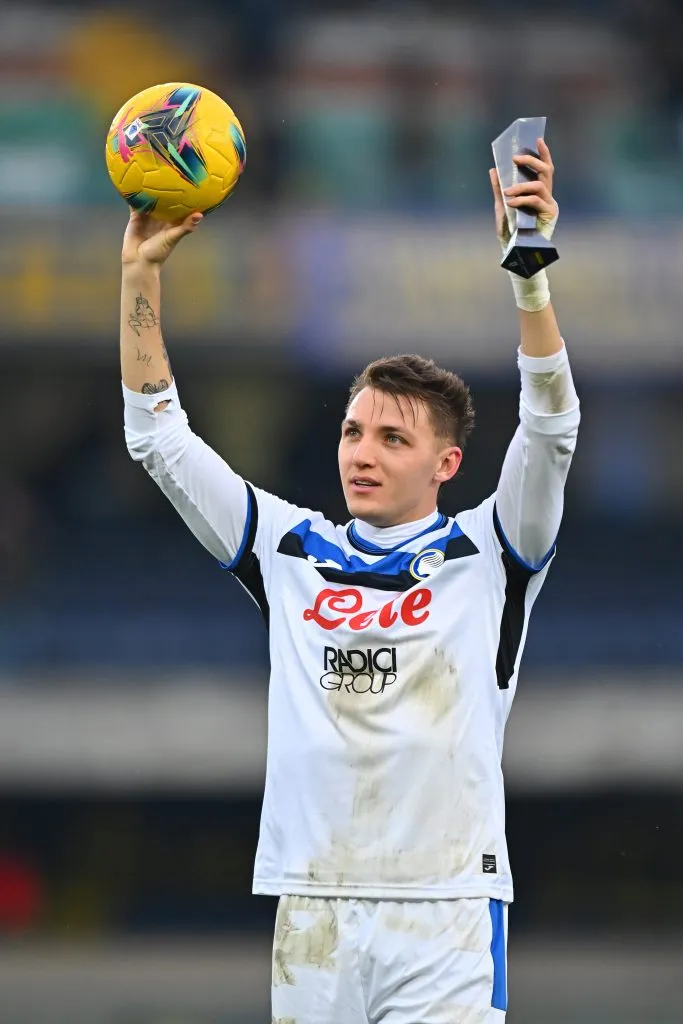 Mateo Retegui atraviesa un gran presente en el fútbol italiano. (Getty Images)