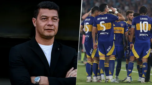 Battaglia habló del presente de Boca.