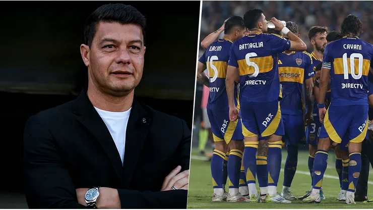 Battaglia habló del presente de Boca.