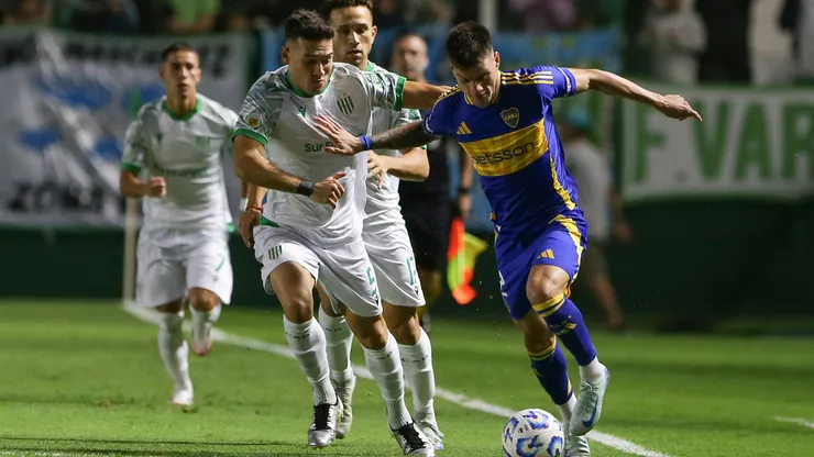 Boca vs. Banfield, por el Torneo Apertura 2025.