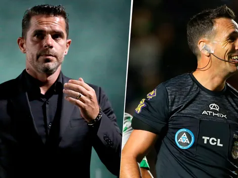 La irónica frase de Gago sobre el árbitro en pleno Boca-Banfield