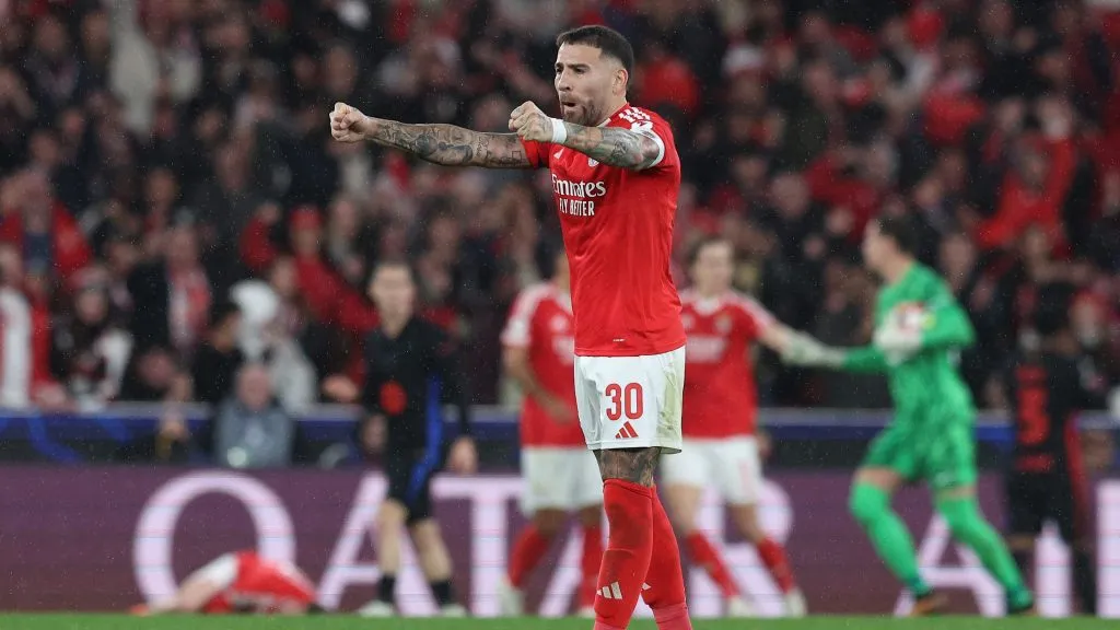 Otamendi tiene contrato en Benfica hasta mediados de este año. Foto: Getty Images