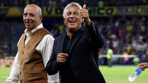 Néstor Gorosito, fuerte antes del cruce con Boca.