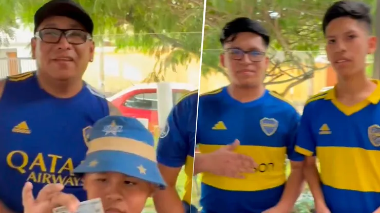 Los llamativos nombres que un hincha de Boca le puso a sus hijos.