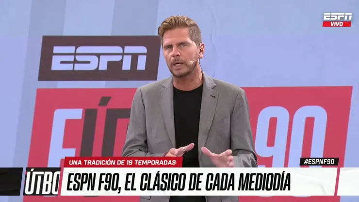 Vignolo palpitó el Boca vs. Alianza Lima.