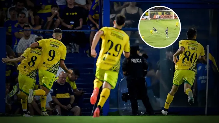 Un hincha de Boca gritó un gol de Aldosivi en La Bombonera.