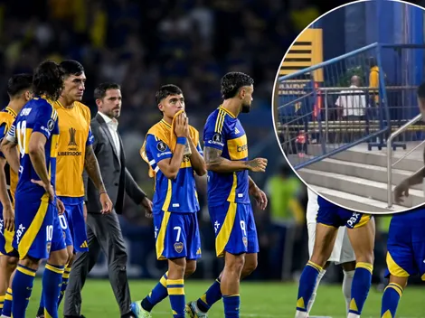 VIDEO | Los jugadores de Boca y Gago fueron insultados por los hinchas a la salida de La Bombonera: "¡Den la cara!"