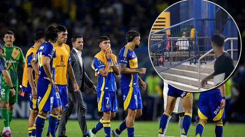 Fernando Gago y los jugadores fueron insultados por los hinchas