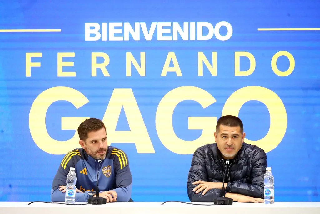 Gago y Riquelme conversarán en el Predio de Boca. (Getty)