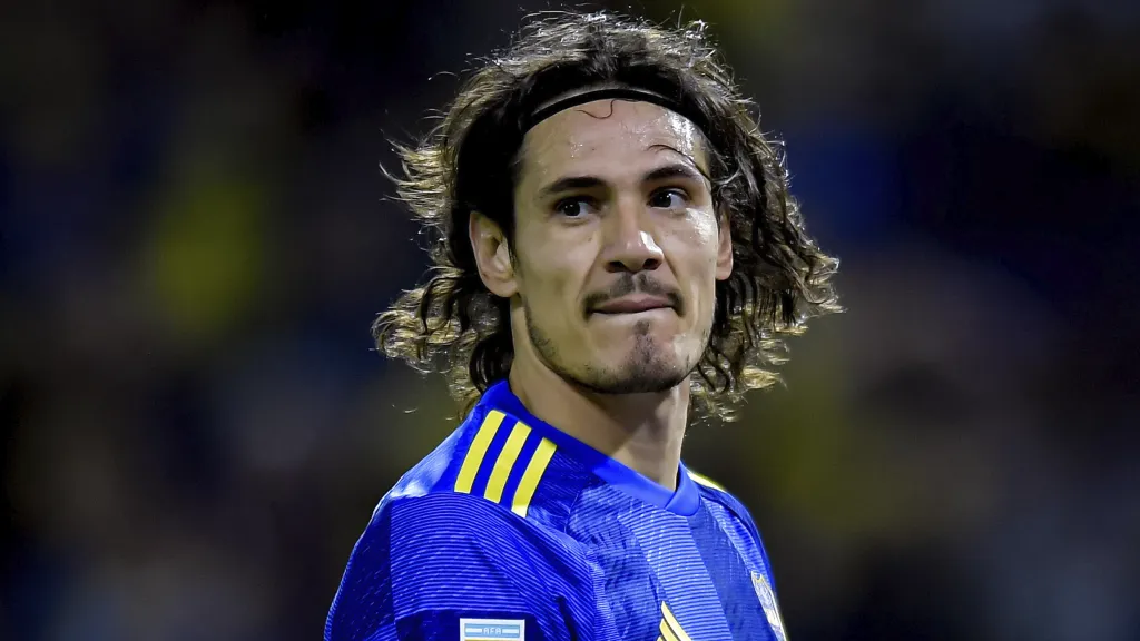 Edinson Cavani en Boca