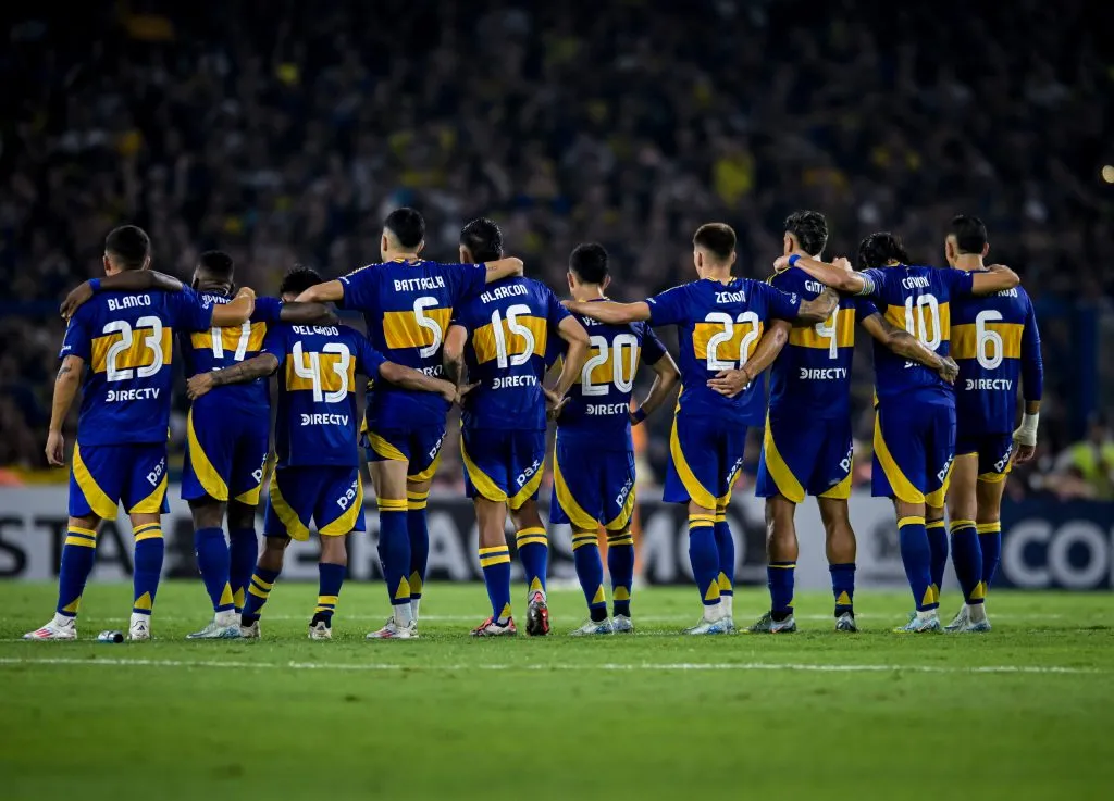 El plantel de Boca, un inconveniente para el próximo DT. (Getty)