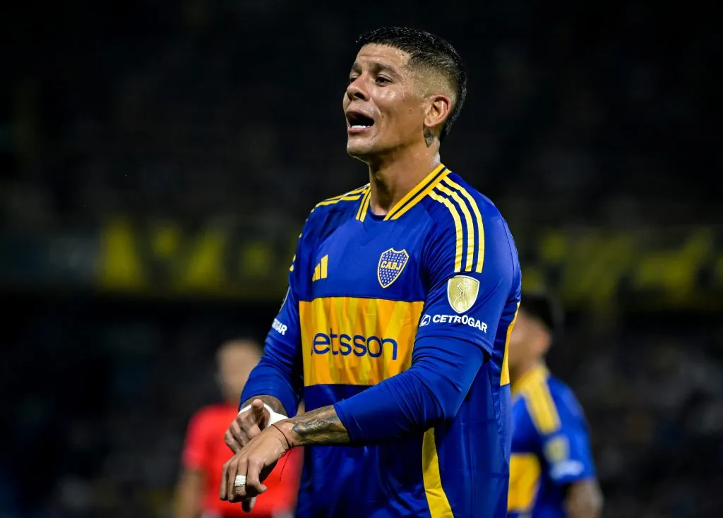 Marcos Rojo en Boca (Getty Images)