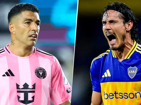 Uruguayos unidos: el apoyo de Luis Suárez a Cavani en plena racha negativa