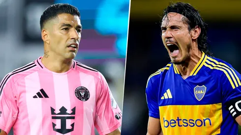 El apoyo de Suárez a Cavani por su mala racha en Boca.