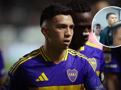 VIDEO | Viral: Alan Velasco se metió en una cabina de transmisión de La Bombonera por una jugada de peligro de Rosario Central