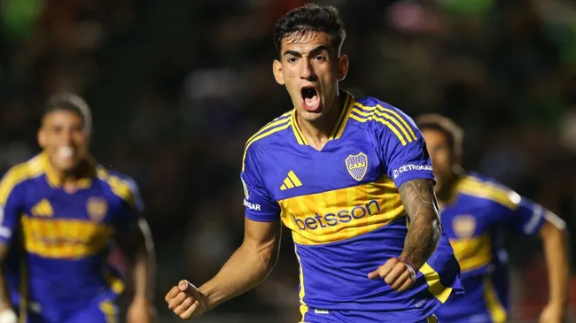 Di Lollo viene jugando bien en Boca. (Getty)