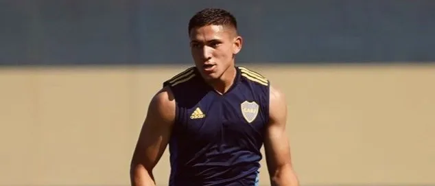 Nahuel Génez durante su paso por Boca
