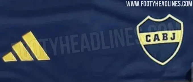 Foto de lo que sería parte de la nueva camiseta titular de Boca
