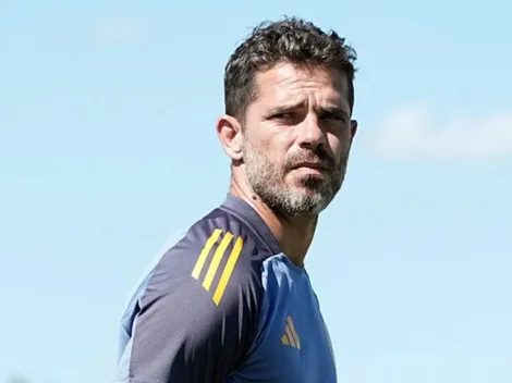 Gago armó dos equipos con 4-3-3: las formaciones que probó el DT de Boca