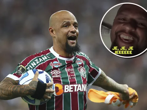 VIDEO | Felipe Melo y una gastada a River tras la derrota en la Supercopa Internacional: "Gallina..."