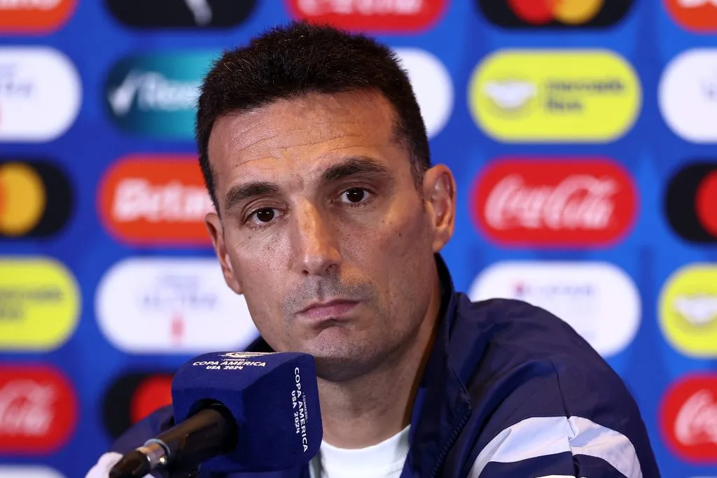 Lionel Scaloni, DT de la Selección Argentina (Getty Images)