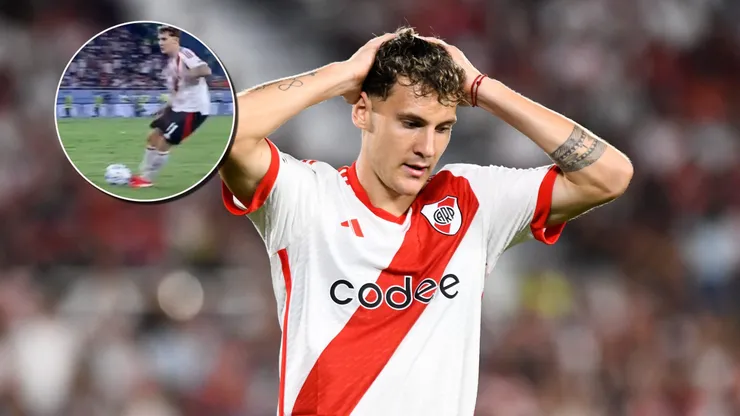 Colidio erró su penal en River vs. Talleres