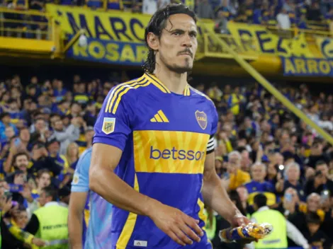Edinson Cavani y su nueva manera de transitar la lesión: jugará todo lo posible en Boca