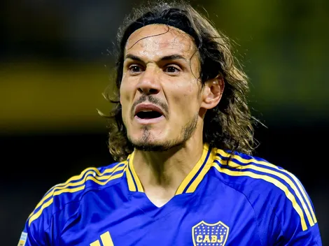 La cuenta oficial del Mónaco de Francia quiso cargar a Cavani, pero los hinchas de Boca se ríeron en su cara: "Fue en la B"