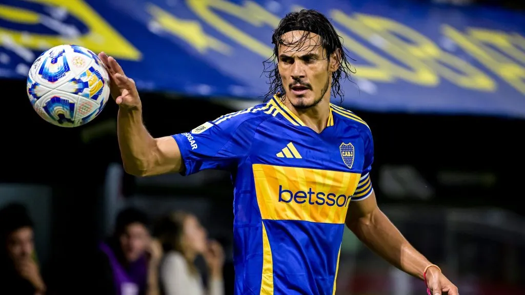 Edinson Cavani en Boca