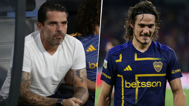 El entrenador se refirió al presente de Cavani en Boca.