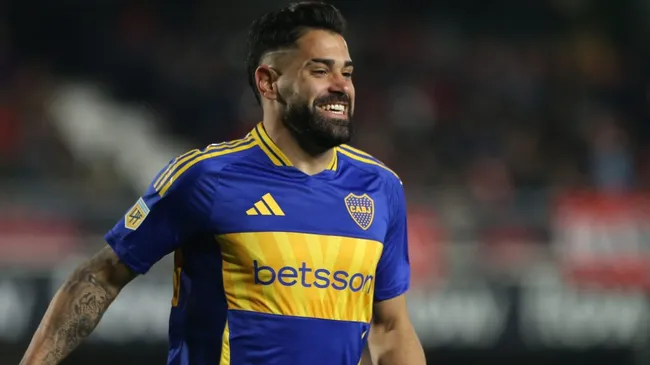 Milton Giménez, jugador de Boca