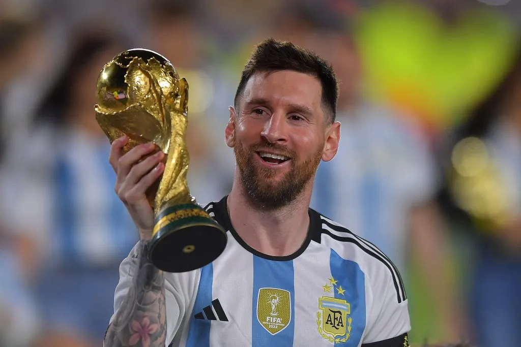 Lionel Messi en la Selección Argentina (Getty Images)