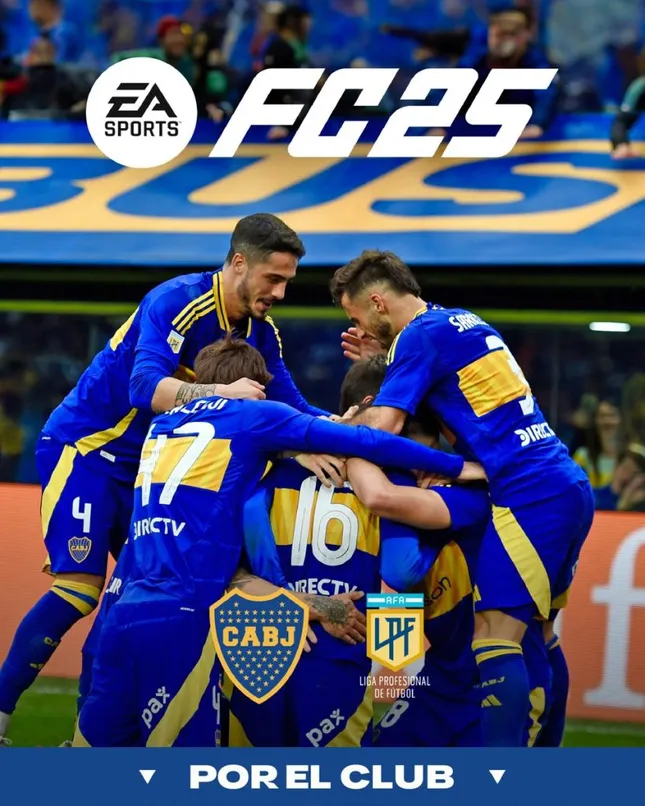 Boca tendrá a un hincha real en el EA FC 25. (Boca Oficial)