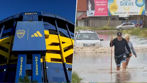 El Xeneize comenzó una colecta para ayudar a las víctimas del temporal en Bahía Blanca.