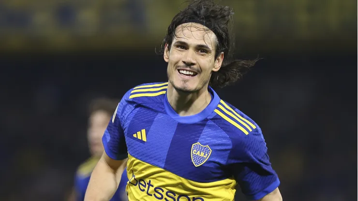 Edinson Cavani en Boca
