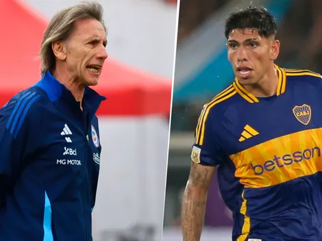 "Gareca quedó molesto con Palacios": la polémica en Chile que afecta al jugador de Boca