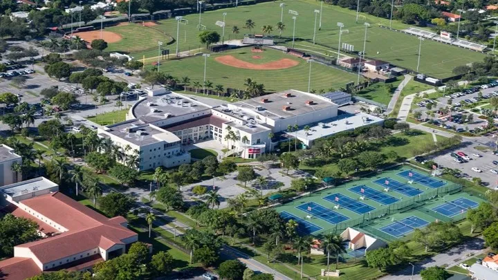 El campus de Barry University.